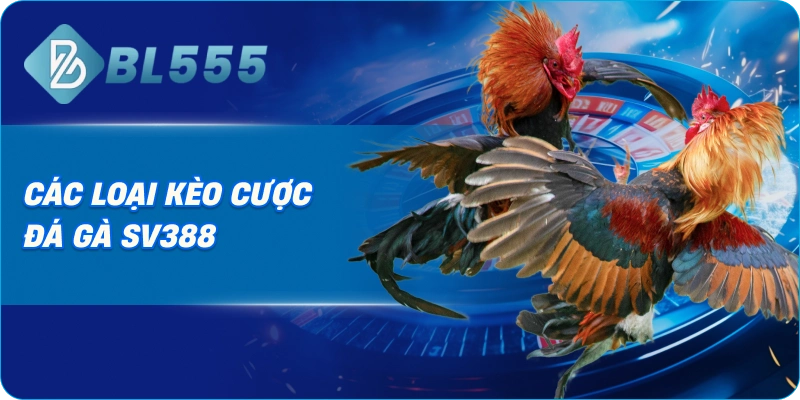 Các Loại Kèo Cược Đá Gà SV388